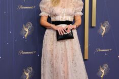 Abby Elliott at the 2025 Emmys