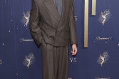 'The Pitt's Gerran Howell on the 2025 Emmys red carpet
