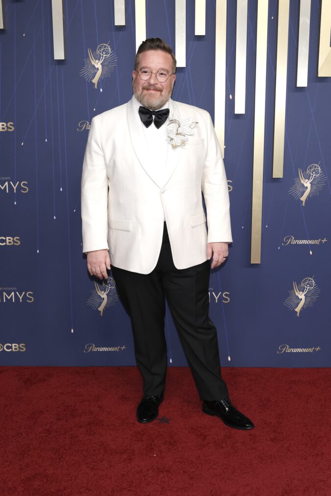 Michael Cyril Creighton at the 2025 Emmys
