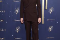 Patrick Ball at the 2025 Emmys red carpet