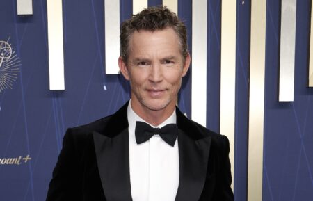 Shawn Hatosy on the 2025 Emmys red carpet