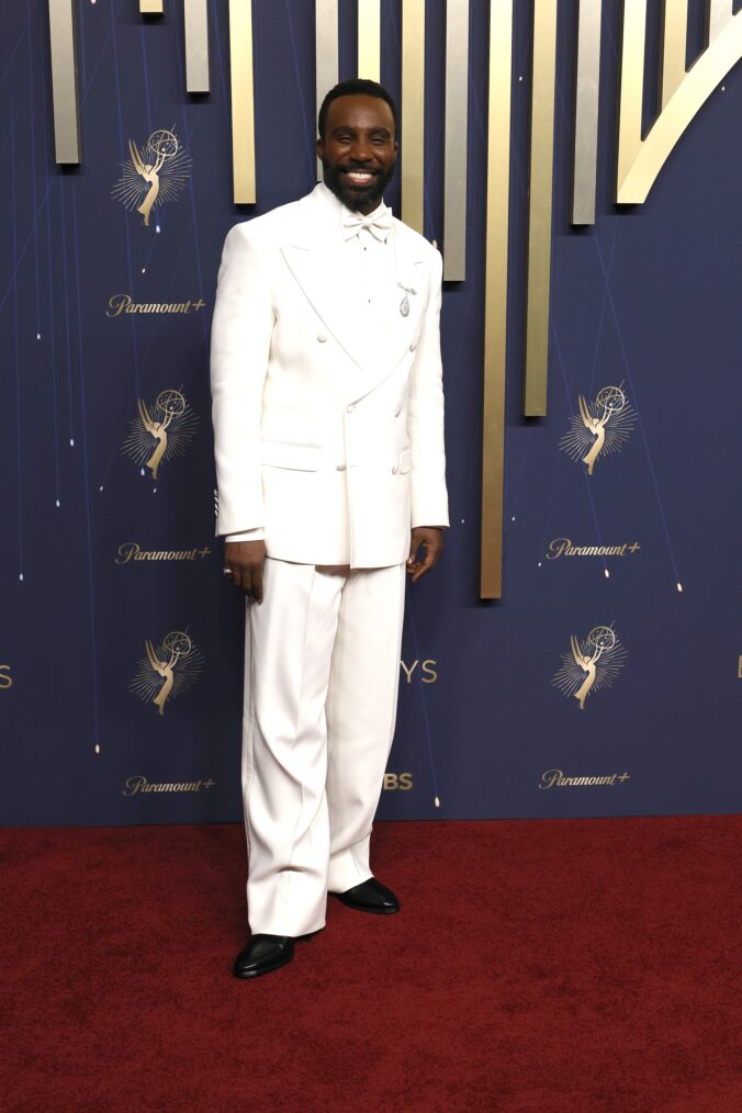 Tramell Tillman at the 2025 Emmys