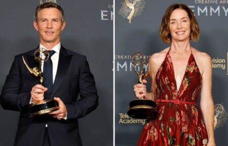 Shawn Hatosy and Julianne Nicholson - Creative Arts Emmys 2025