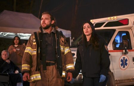 Max Thieriot as Bode Leone and Stephanie Arcila as Gabriela Perez — 'Fire Country' Season 3 Finale 