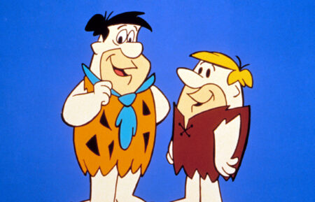FLINTSTONES, Fred Flintstone, Barney Rubble, 1960-1966.