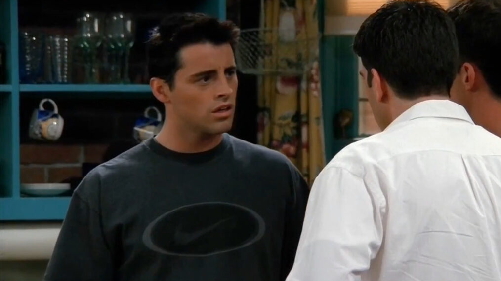 Matt LeBlanc as Joey in 'Friends'