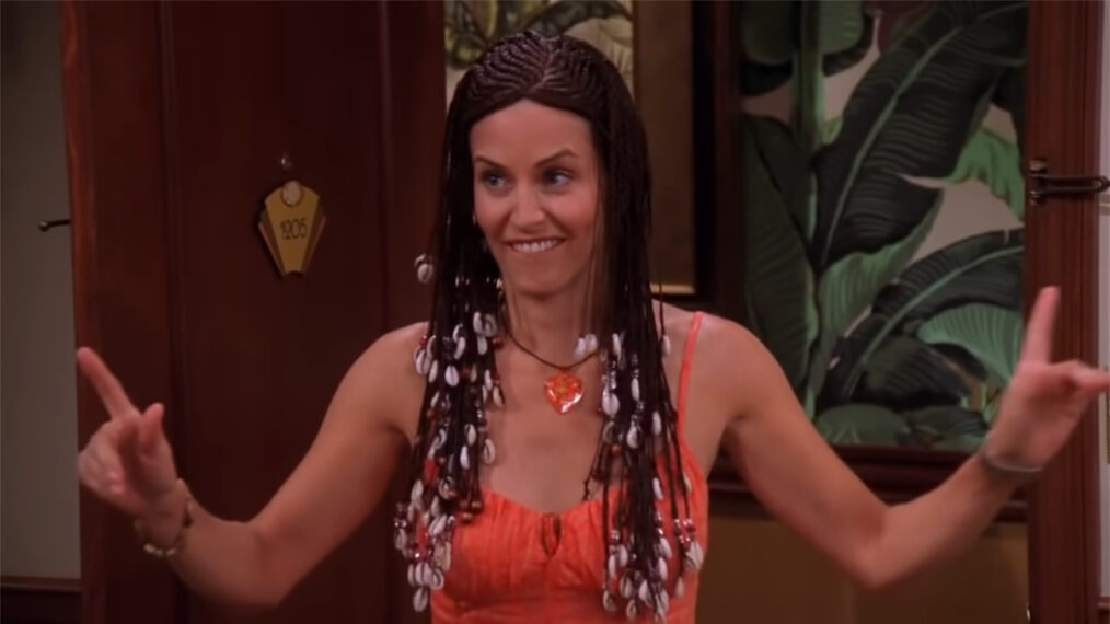 Courteney Cox as Monica in 'Friends'