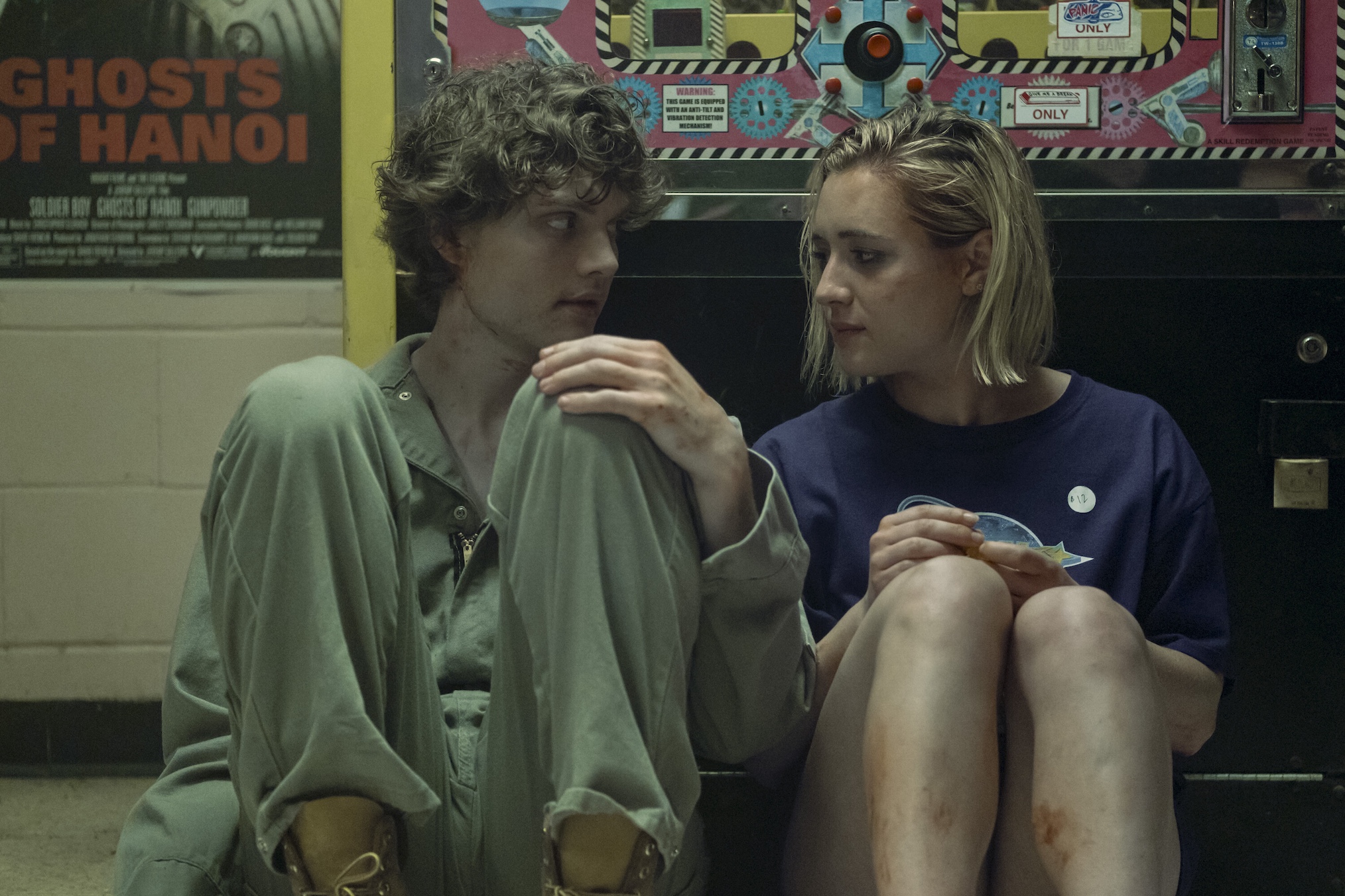 Asa Germann (Sam), Lizze Broadway (Emma Meyer) on 'Gen V'