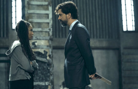 Jaz Sinclair as Marie Moreau and Hamish Linklater as Dean Cipher — 'Gen V' Season 2