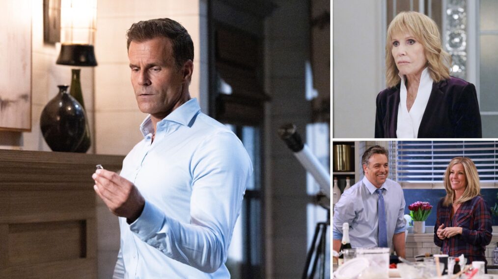 Cameron Mathison, Leslie Charleson, Chris McKenna and Laura Wright on 'General Hospital'