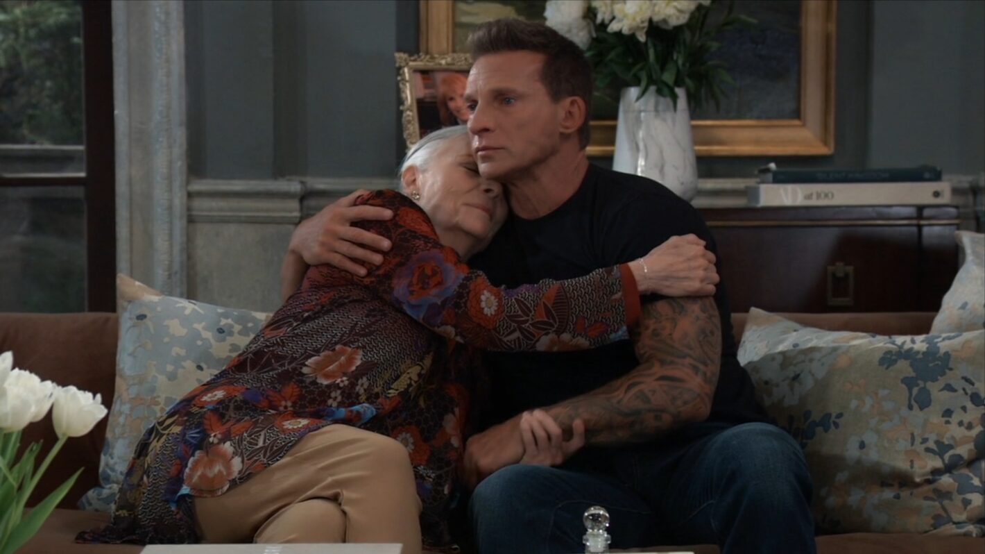 Jane Elliot and Steve Burton Hit Emotional Heartbeats as Tracy and Jason Mourned Monica