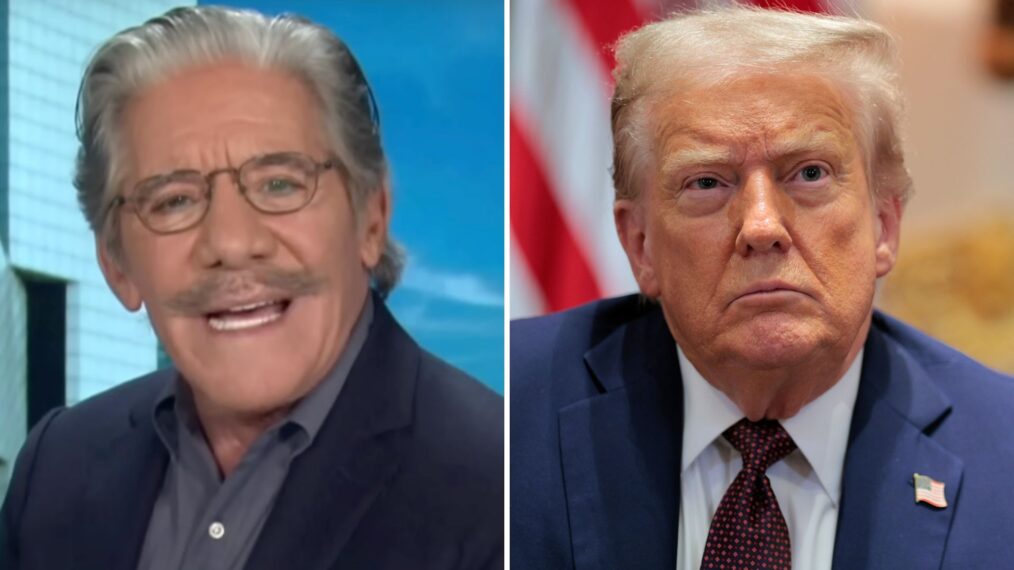 Geraldo Rivera and Donald Trump