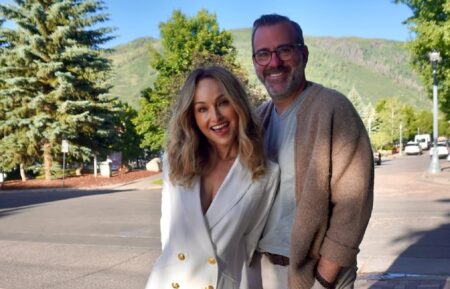 Giada de Laurentiis and Shane Farley together