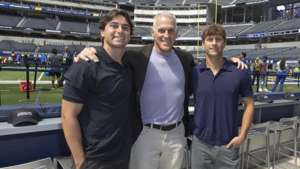 Mel Owens with Sons Lucas and Andre Owens