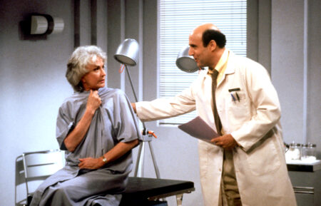 THE GOLDEN GIRLS, Bea Arthur, Jeffrey Tambor, 'Sick and Tired, Part 1', (Season 5, epis. #501, aired September 23, 1989) 1985-92
