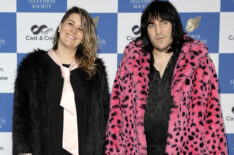 Lliana Bird and Noel Fielding attend the Royal Television Society Programme Awards 2024