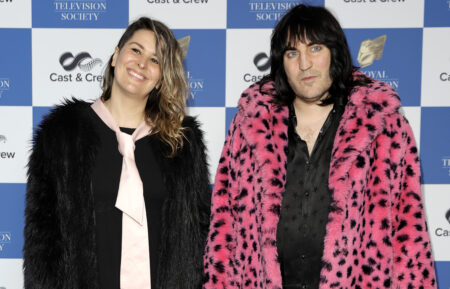 Lliana Bird and Noel Fielding attend the Royal Television Society Programme Awards 2024