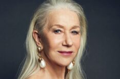 Helen Mirren portrait for the 2026 Golden Globes