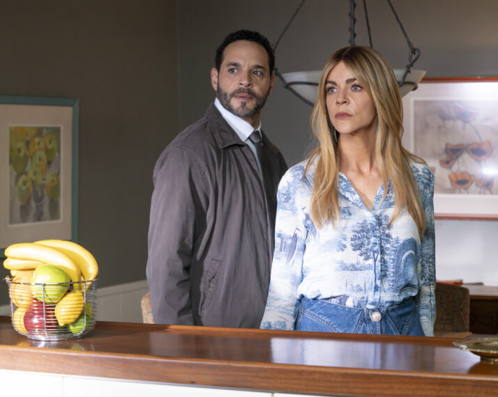 Daniel Sunjata as Karadec, Kaitlin Olson as Morgan — 'High Potential' Season 2 Premiere
