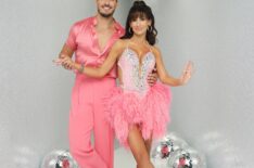 Hilaria Baldwin and pro Gleb Savchenko of 'Dancing With the Stars' Season 34