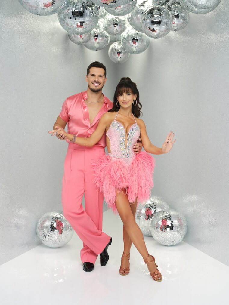 Hilaria Baldwin and pro Gleb Savchenko of 'Dancing With the Stars' Season 34