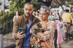 Jesse Williams and Jordan Alexandra in 'Hotel Costiera' Season 1 Episode 2