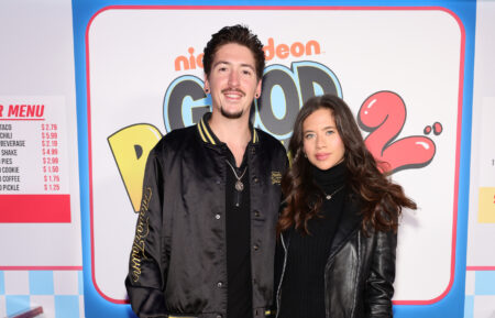 Hunter Fieri and Tara Bernstein attend the world premiere of Good Burger 2