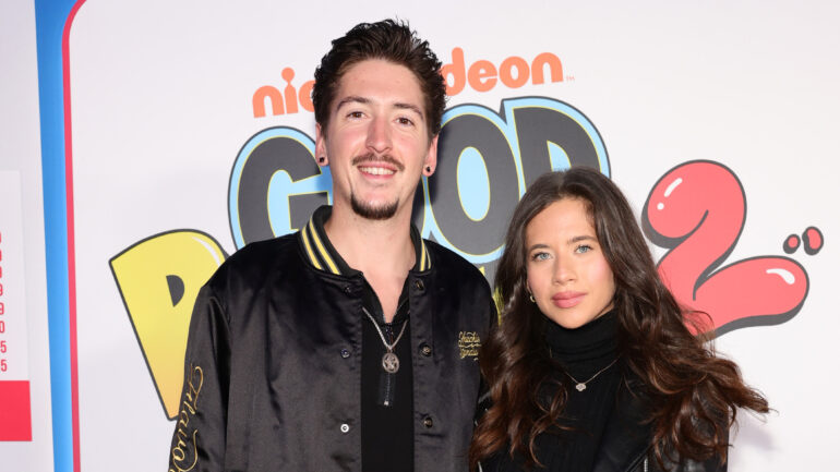 Hunter Fieri and Tara Bernstein attend the world premiere of Good Burger 2