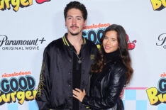Hunter Fieri and Tara Bernstein attend the 'Good Burger 2' World Premiere