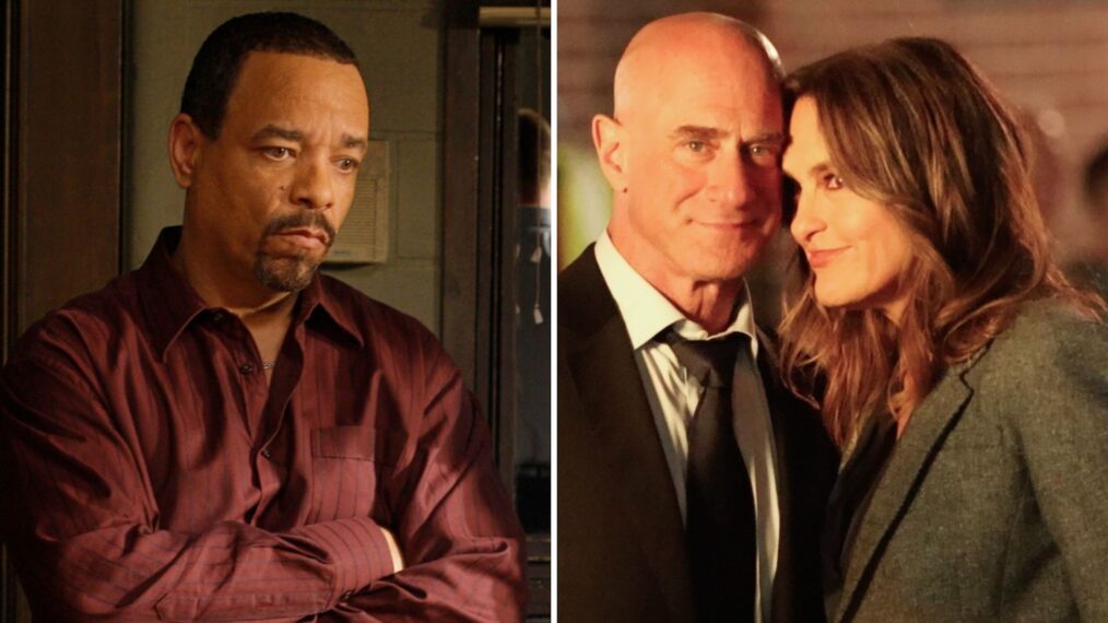 Ice-T, Christopher Meloni, and Mariska Hargitay