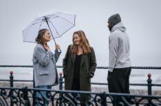 Wendy Crewson as Mary, Alicia Silverstone as Fiona, and Leonardo Taiwo as Musa — 'Irish Blood'