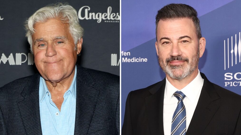 Jay Leno and Jimmy Kimmel