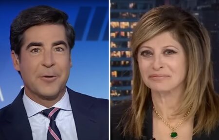 Jesse Watters and Maria Bartiromo