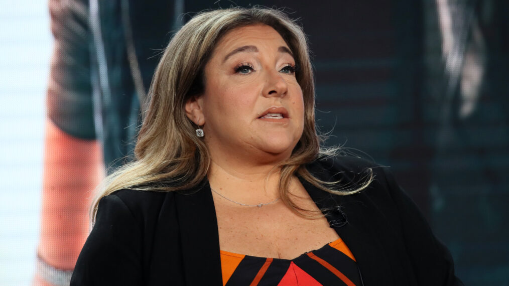 Jo Frost of 'Supernanny' speaks during the Lifetime segment of the 2020 Winter TCA Tour