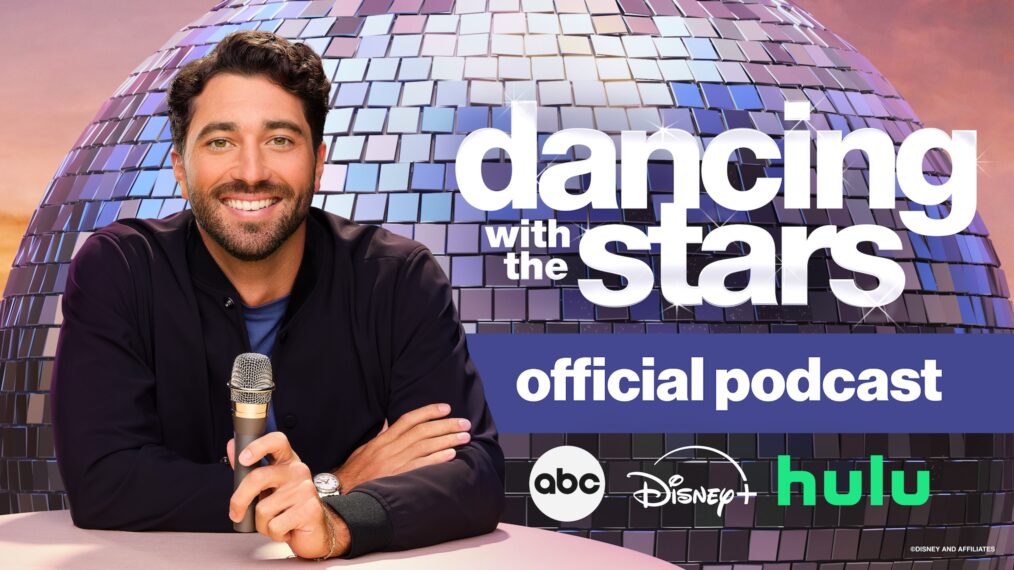 Joey Graziadei for the 'Dancing With the Stars' Official Podcast