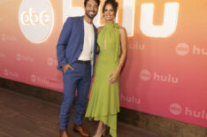 Joey Graziadei and Kelsey Anderson at ABC's Summer Soiree 2025