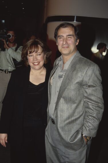 American actress Kathy Bates and her husband, American actor Tony Campisi, attend the screening of 'A Home Of Our Own',