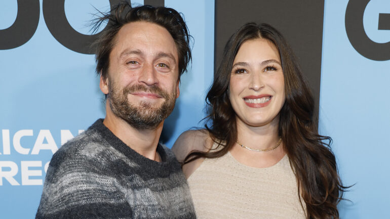 Kieran Culkin and Jazz Charton ​attend "Waiting For Godot" opening night at the Hudson Theatre