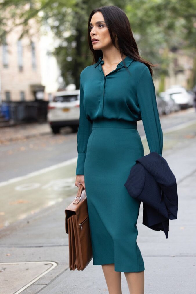 Odelya Halevi as A.D.A. Samantha Maroun — 'Law & Order' Season 25 Premiere 
