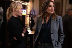 Kelli Giddish as Sgt. Amanda Rollins, Mariska Hargitay as Capt. Olivia Benson — 'Law & Order: SVU' Season 27 Premiere 'In the Wind'