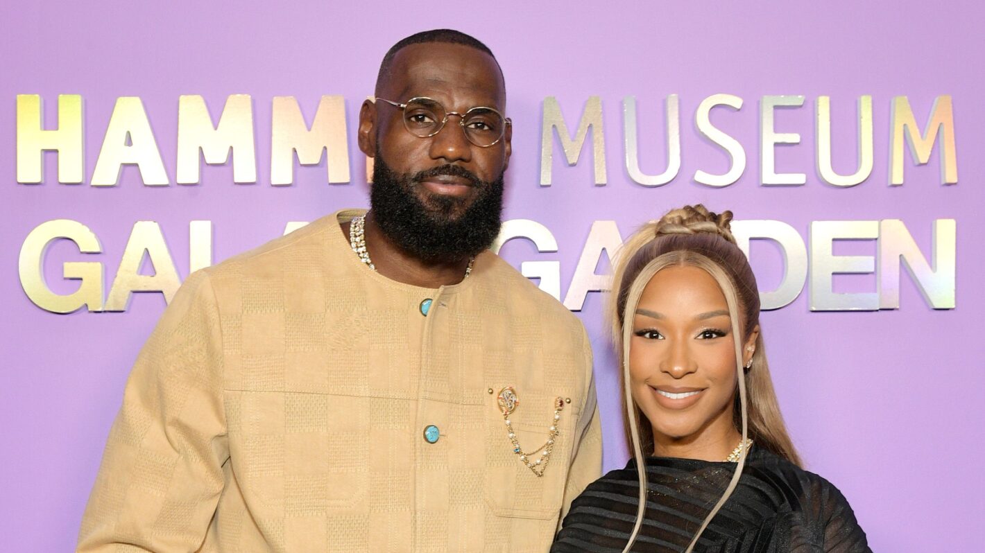 LeBron James and Savannah James attend the 20th Annual Hammer Museum Gala