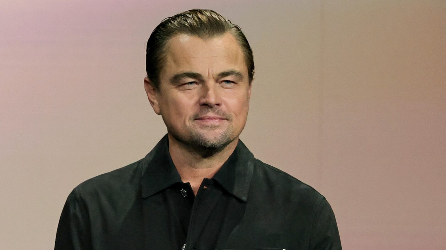 Leonardo DiCaprio promotes the upcoming film 