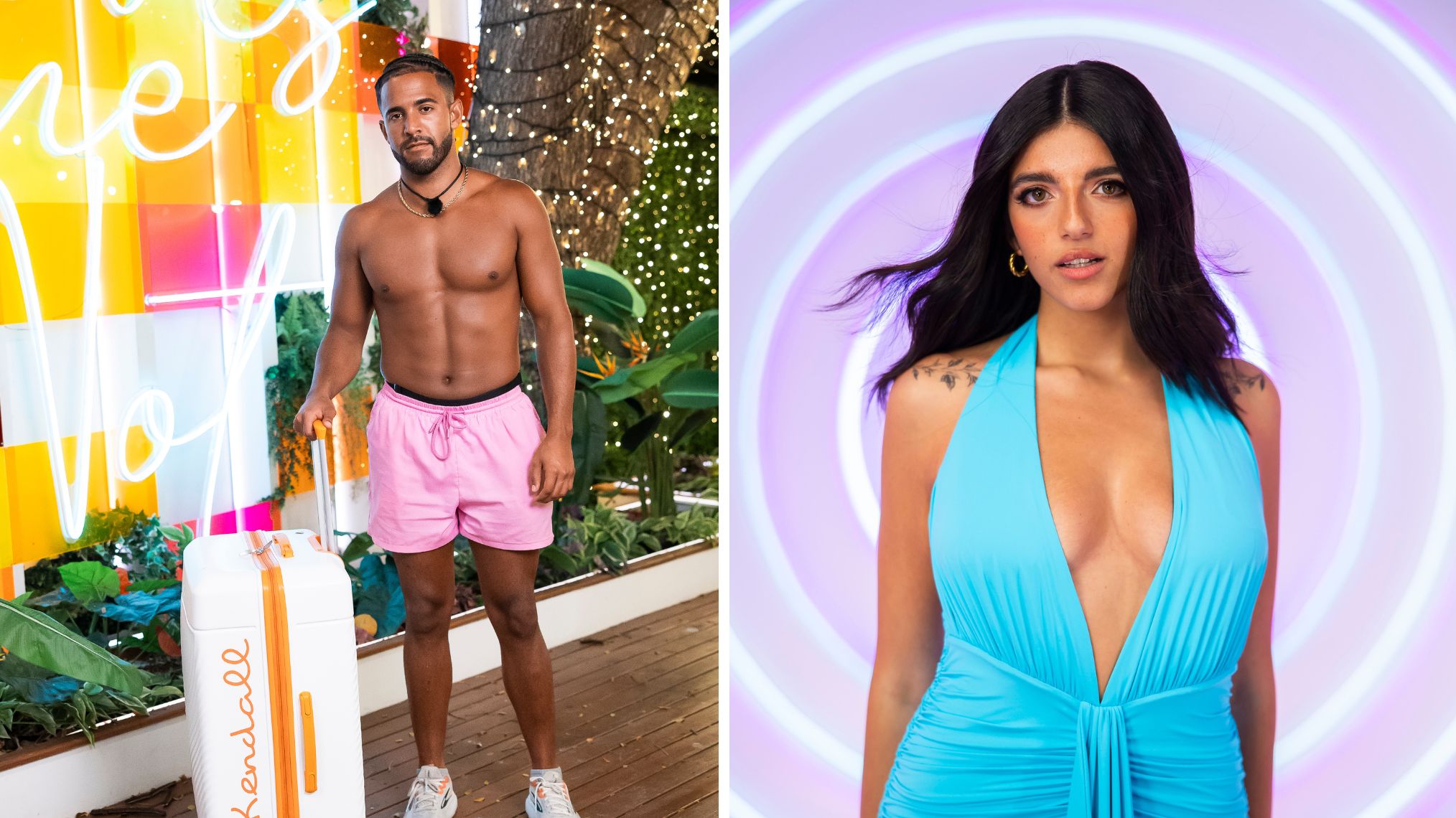 Kendall and Nicola of 'Love Island Games' Season 2