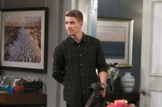 Lucas Adams on the 'Days of Our Lives' set