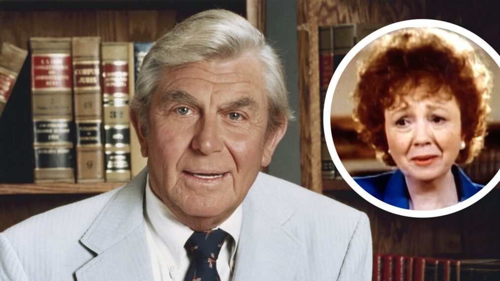 Andy Griffith and Betty Lynn