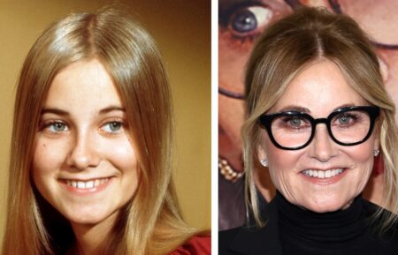 Maureen McCormick 'Brady Bunch' then and now