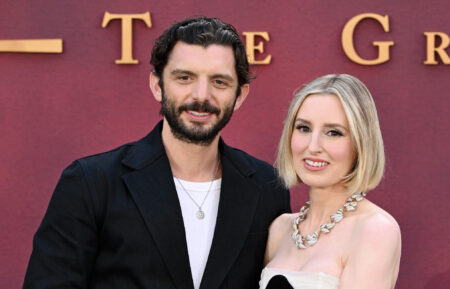 Michael C Fox and Laura Carmichael attend the 
