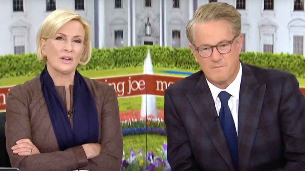 Mika Brzezinski and Joe Scarborough