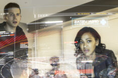Stark Sands and Meagan Good in TV's 'Minority Report'