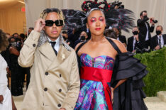 Cordae and Naomi Osaka attend The 2021 Met Gala